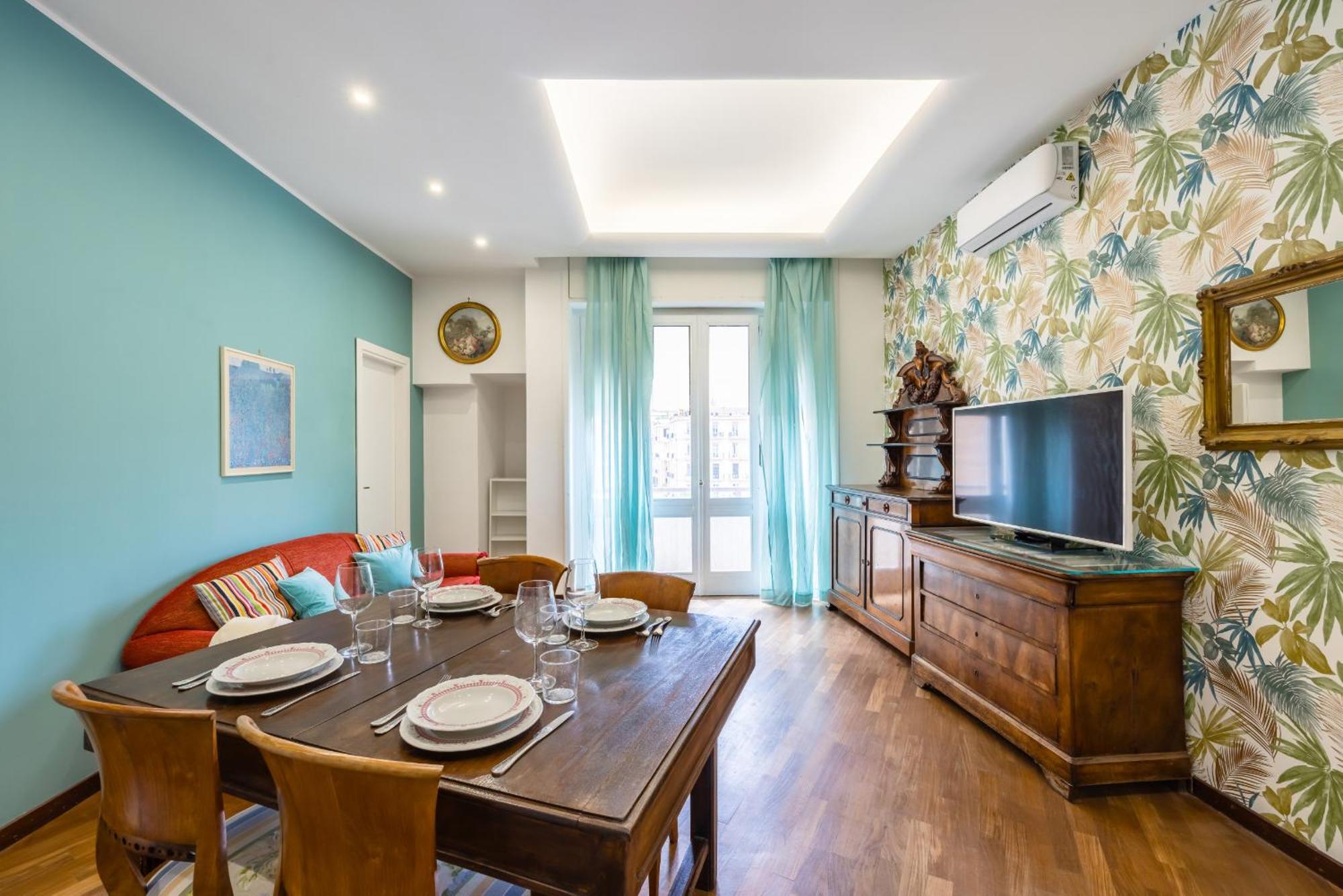 City Soul Apartment Blue Napoli Dış mekan fotoğraf
