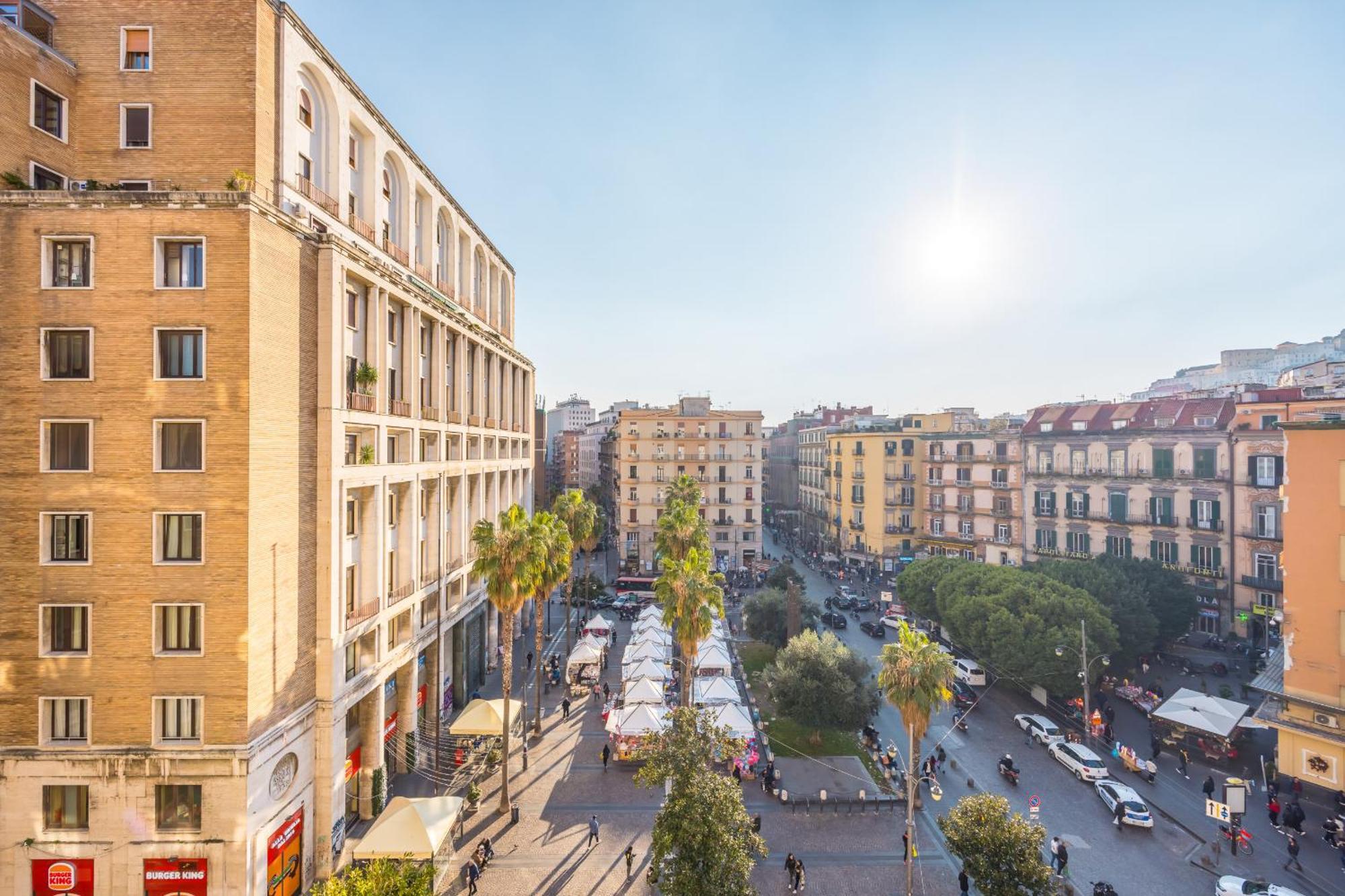City Soul Apartment Blue Napoli Dış mekan fotoğraf